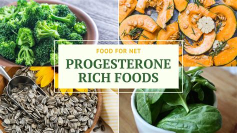 Progesterone boosting foods rich in magnesium Magnesium is one of the key minerals for raising progesterone levels and a key compound for maintaining a full-term pregnancy. Excellent fertility food sources of magnesium are raw almonds, cashews and brazil nuts. pumpkin and squash seeds, sesame seeds, brown rice and other whole grains. 